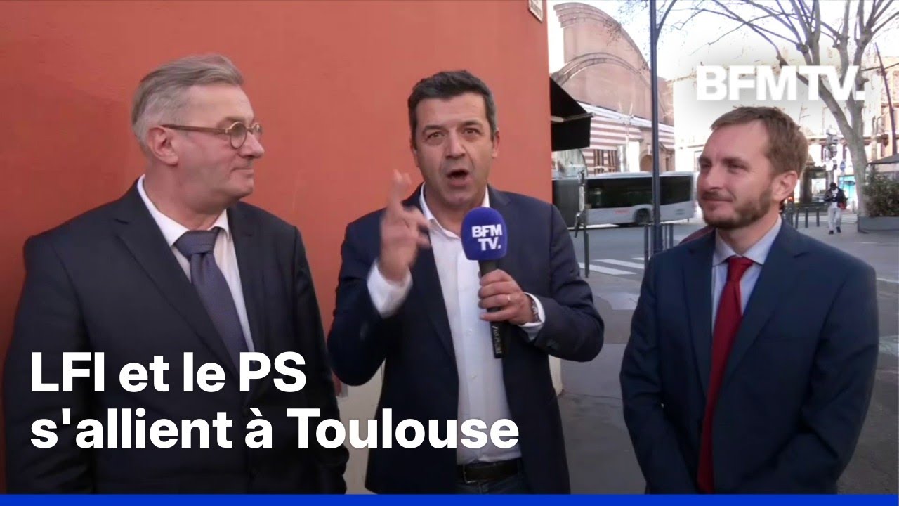 Municipales 2026: LFI et le PS s'allient à Toulouse contre le maire sortant Jean-Luc Moudenc