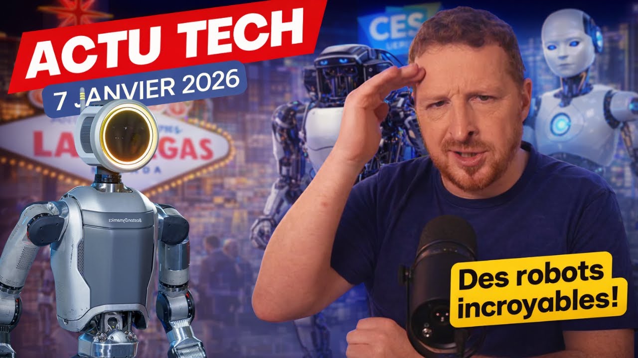 CES de Las Vegas : la fête de l'IA et des robots