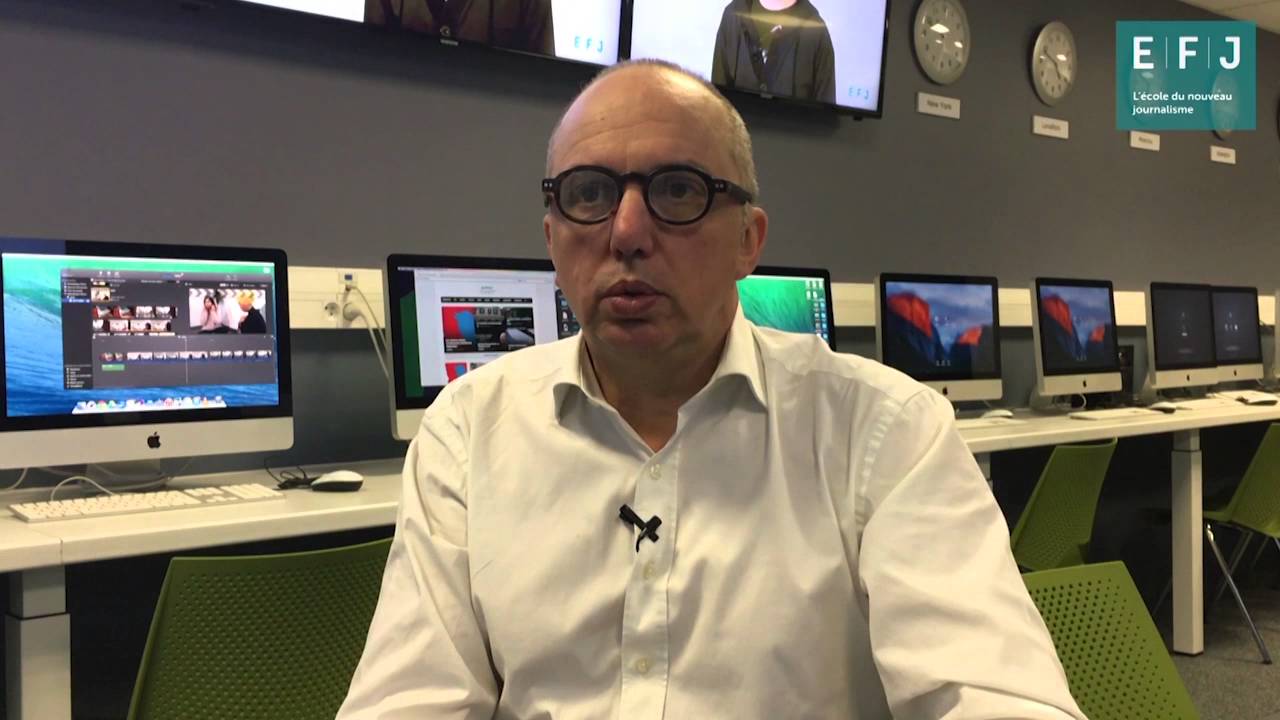 De l'importance du digital par le directeur de l'Ecole du Nouveau Journalisme