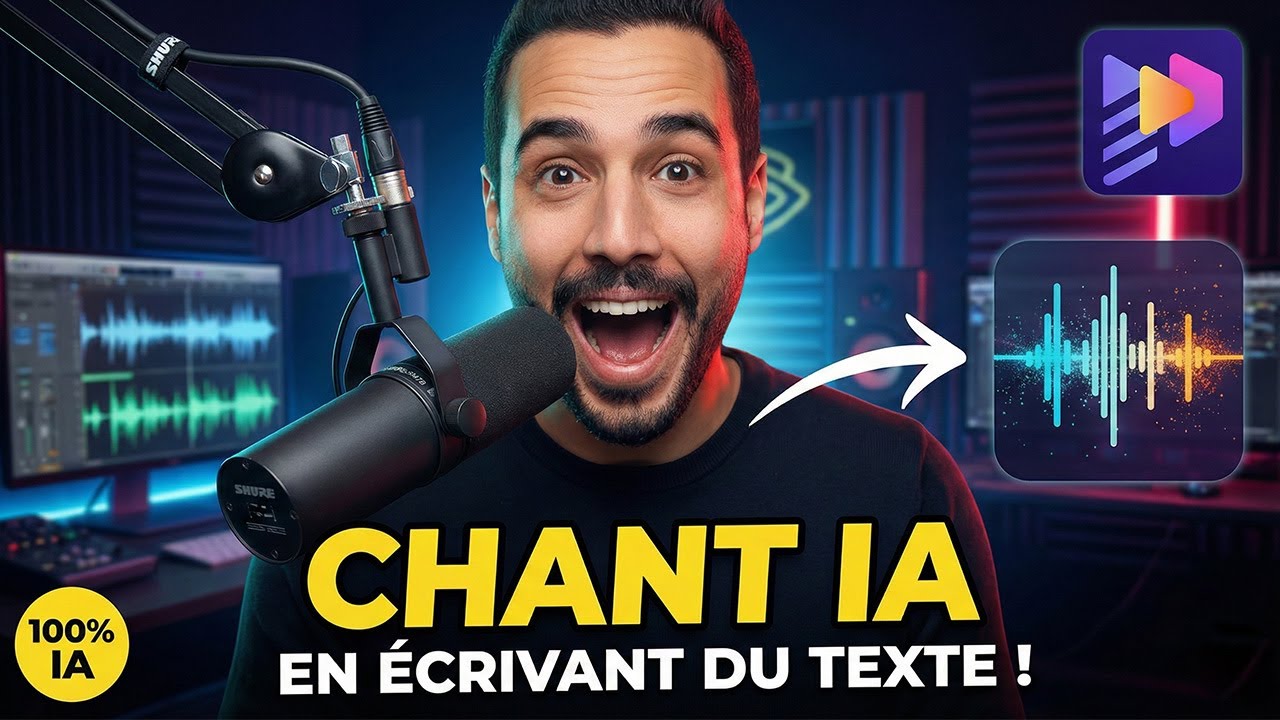 Cette IA crée chansons de A à Z: musique,voix et avatar chantant|Transformez SIMPLE texte en MUSIQUE