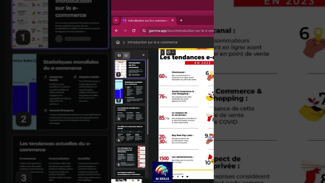 Gamma.app, la solution qui utilise l'intelligence artificielle pour créer des présentations époustou