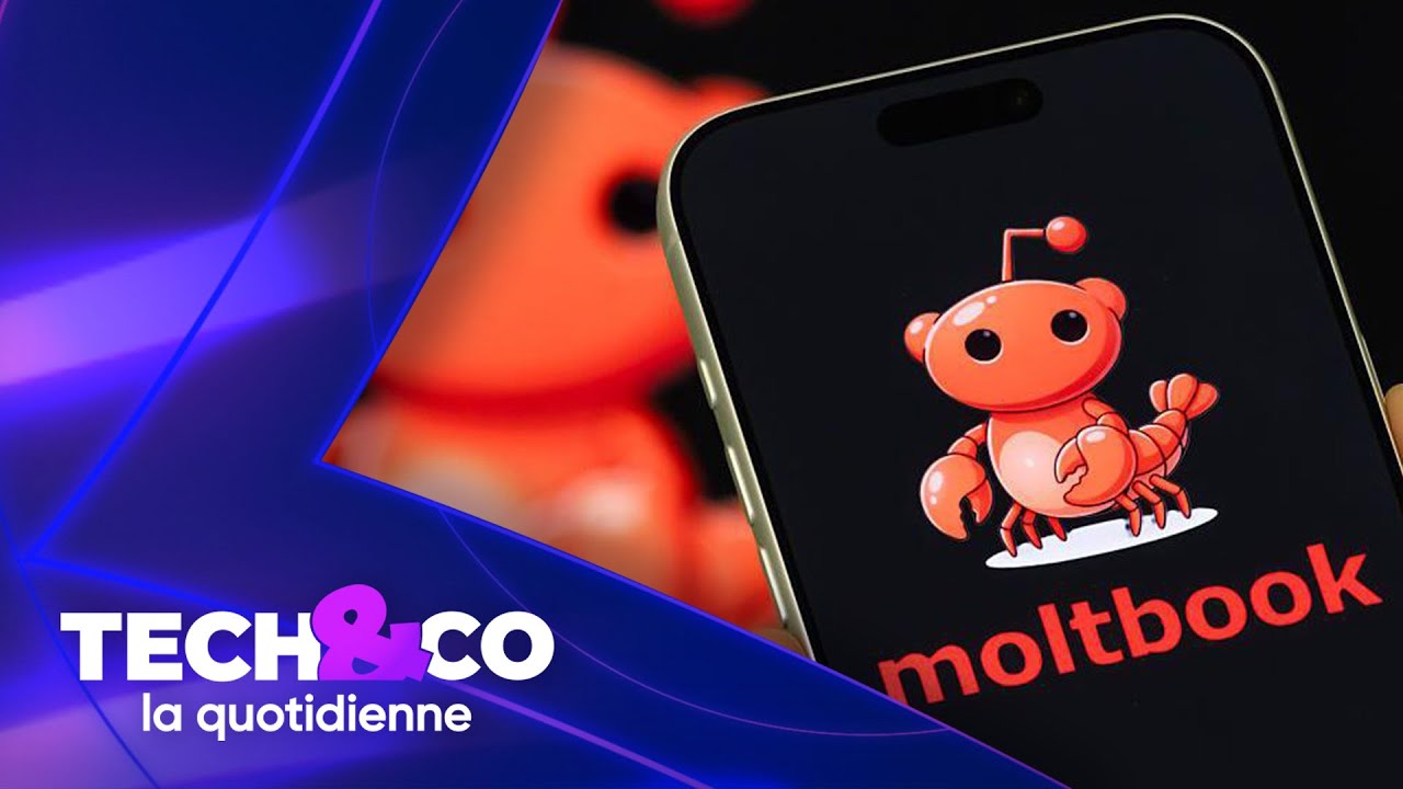 Moltbook : l'étrange réseau social IA - Tech&Co la quotidienne du 03/02/2025