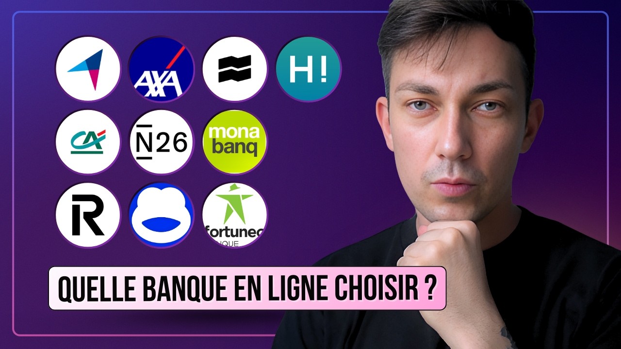 Quelle Banque en Ligne choisir ? Comparatif complet 2026 (BoursoBank, Fortuneo, Revolut, N26, ...)