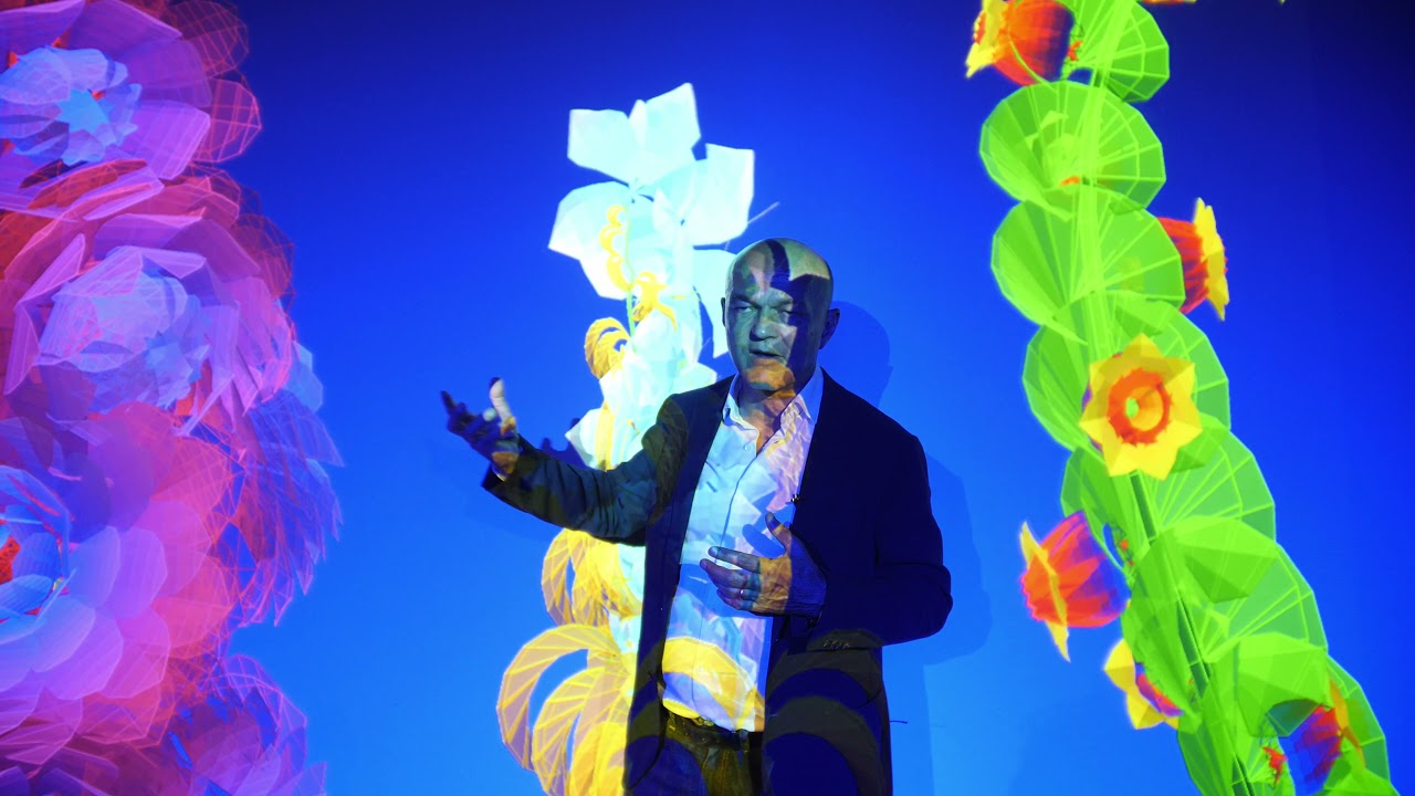 Miguel CHEVALIER "Paradis Artificiels 2021" Cineum Cannes (version interview)