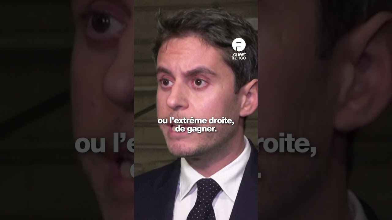 « Aucune alliance avec LFI et le RN » prévient Gabriel Attal (Renaissance)