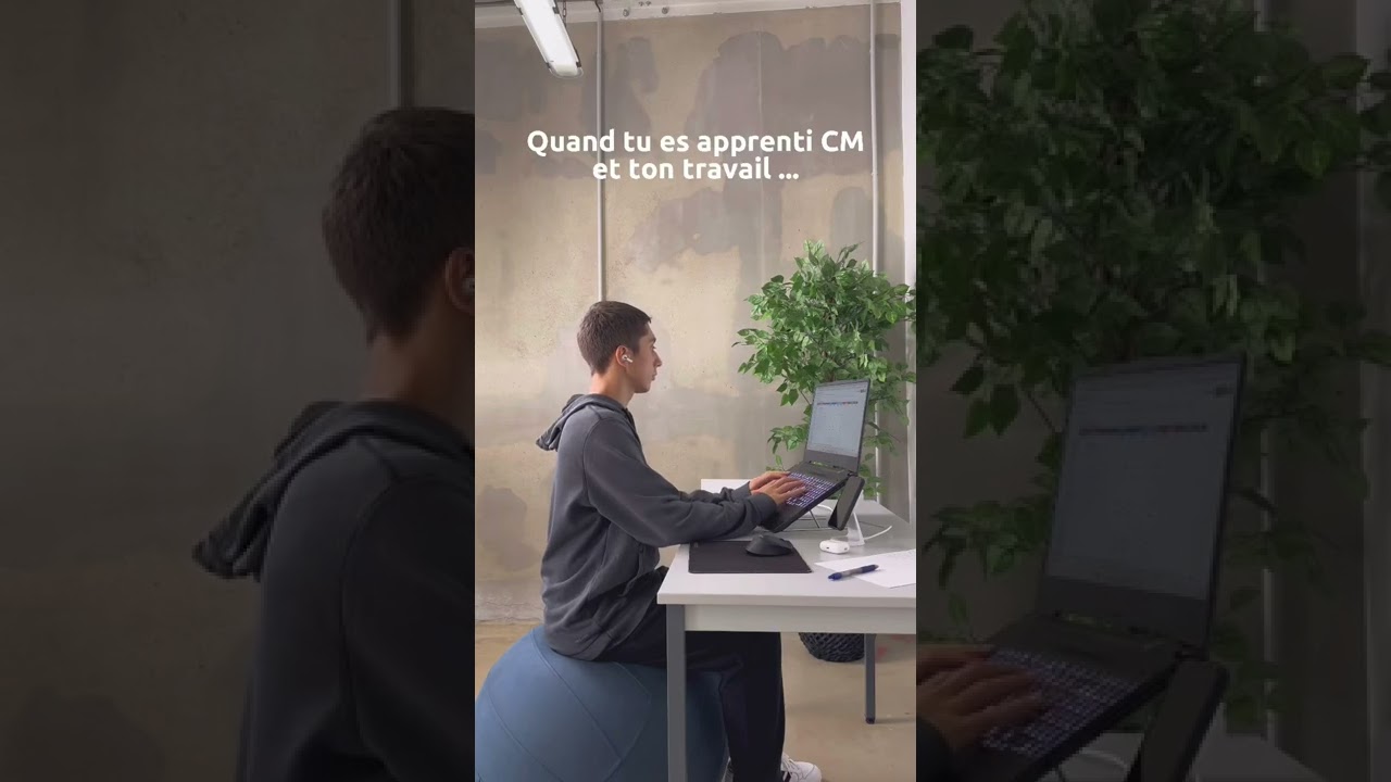 Et vous ! Vous faites quoi au travail ? #alternance #marketingdigital