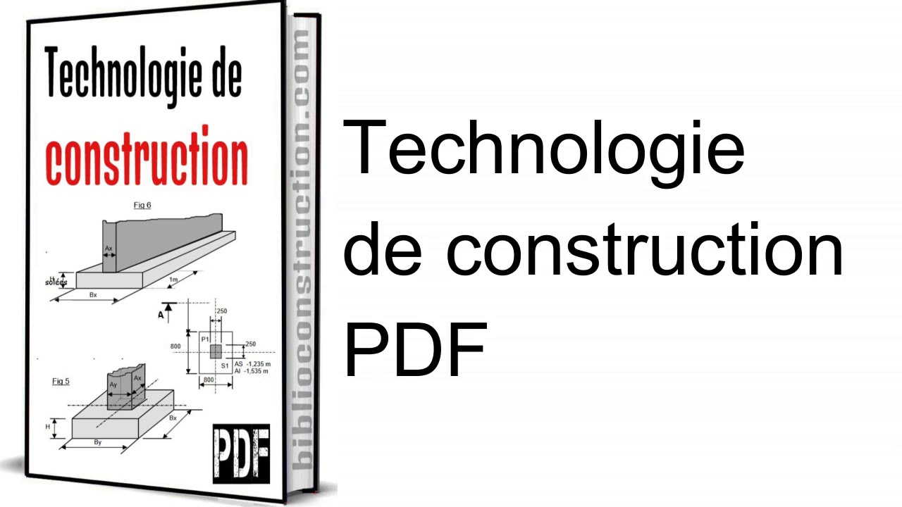 Technologie de construction pdf