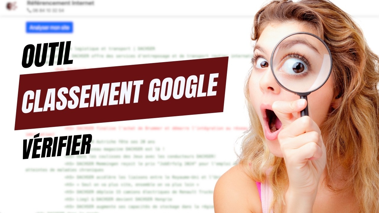 Améliorer classement GOOGLE : Outil pour vérifier les titres h1 h2 html