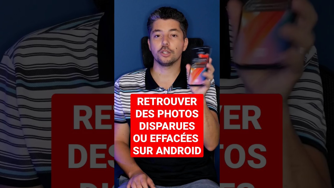 Retrouver des Photos Disparues ou Éffacées sur ANDROID #shorts