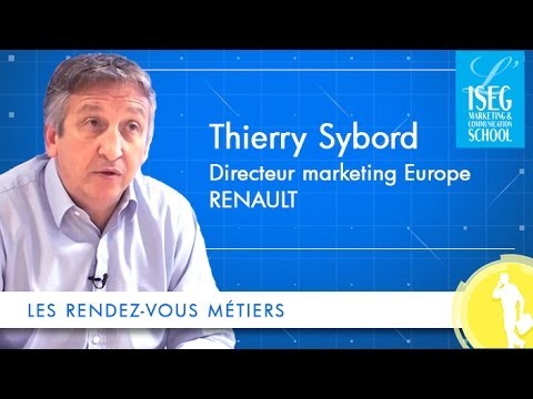 Les rendez-vous métiers - Directeur marketing, avec Thierry Sybord - Renault