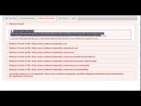 Scanning a web site with Sucuri