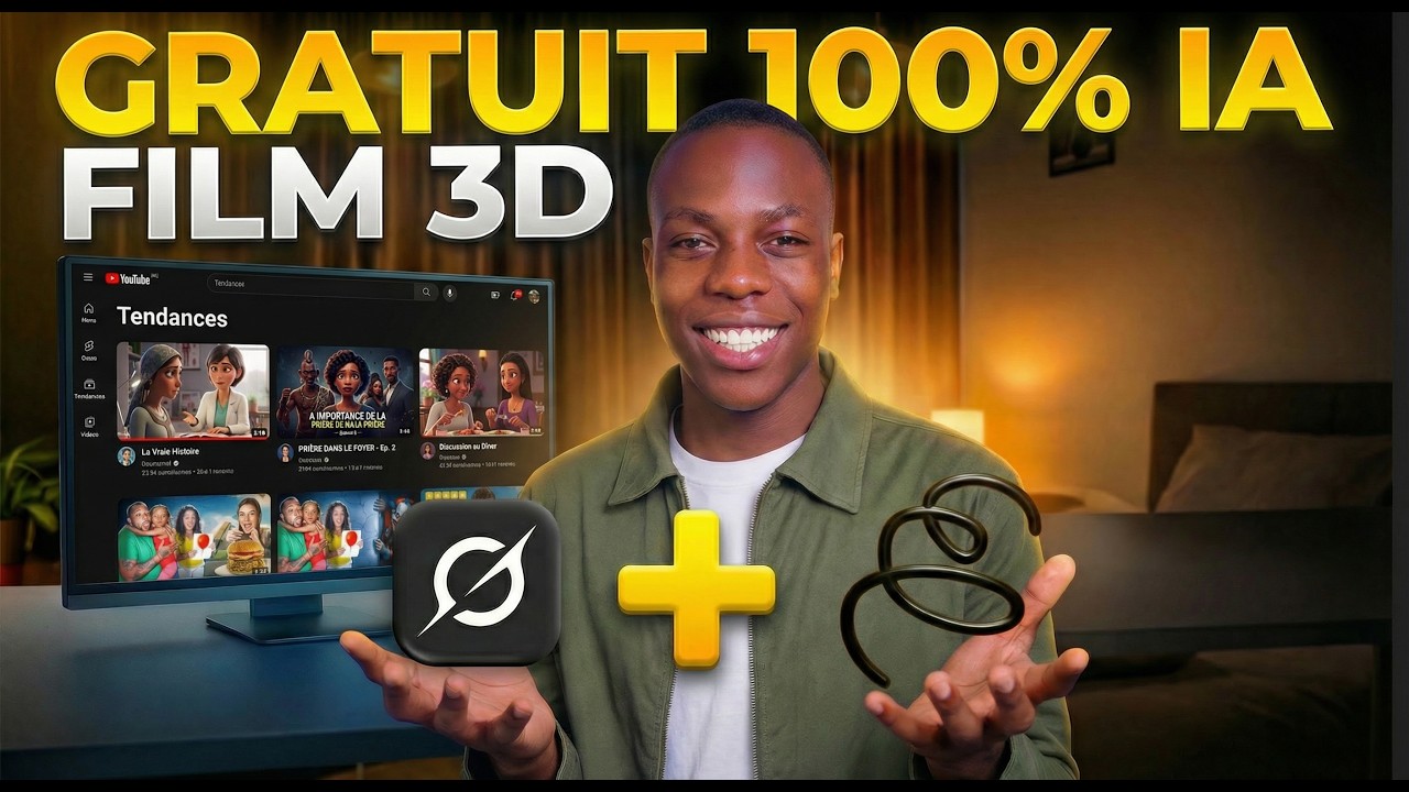 Comment créer un Film 3D avec l’IA (Tutoriel Complet 2026) | ChatGPT + Whisk AI + Grok AI