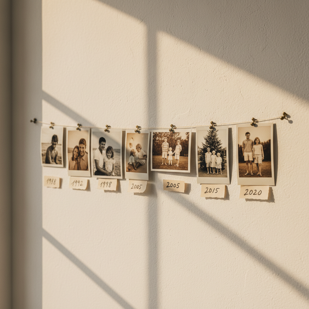 découvrez comment l'image du temps qui passe capture notre mémoire visuelle et raconte l'histoire unique de nos vies à travers chaque instant figé.