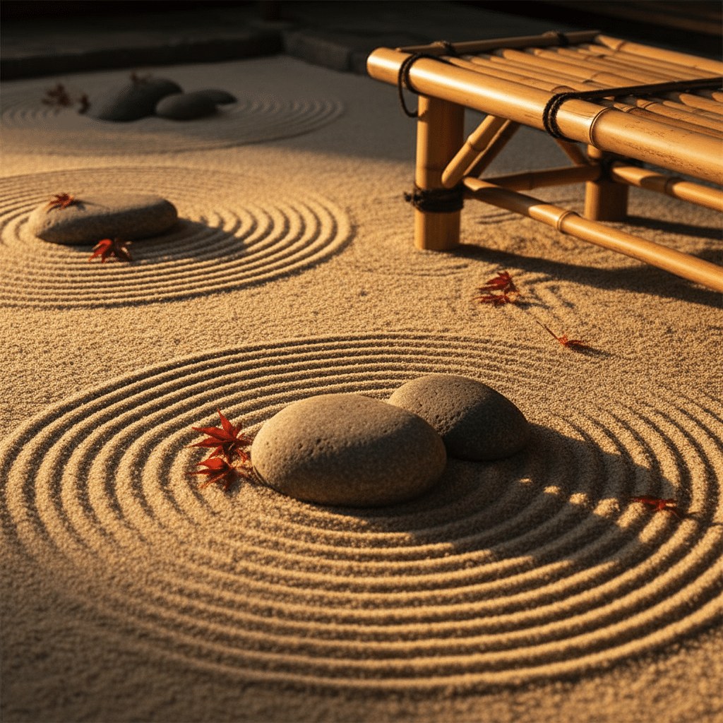 explorez l'art du zen garden et plongez dans une atmosphère sereine alliant beauté et tranquillité. une immersion apaisante au cœur d'une esthétique raffinée.