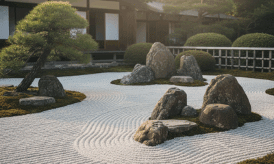 explorez l'art du zen garden et laissez-vous immerger dans une esthétique apaisante qui invite à la sérénité et à la méditation.