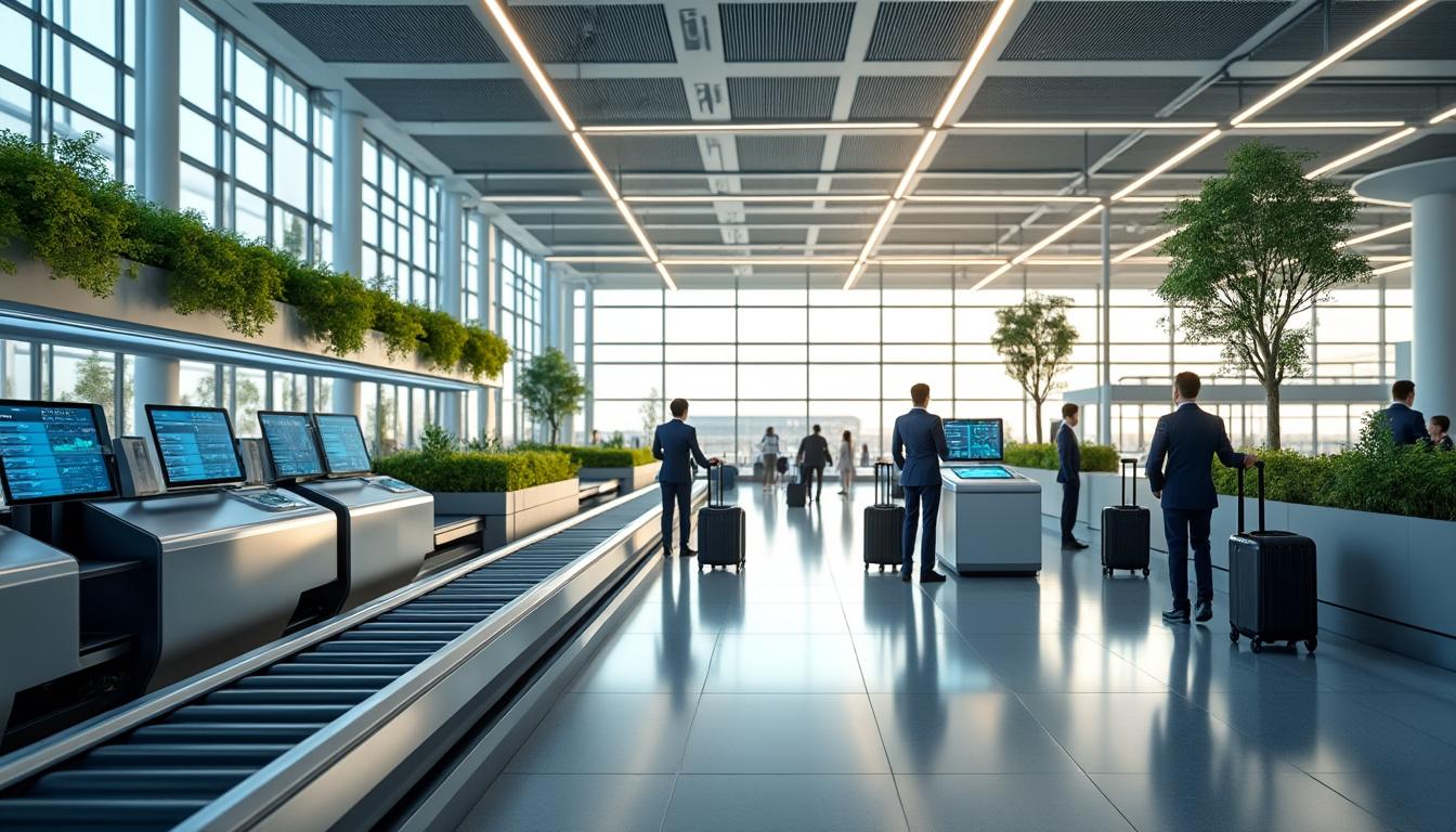 découvrez comment l'intelligence artificielle transforme les aéroports de demain en améliorant leur efficacité et en réduisant leur impact environnemental.