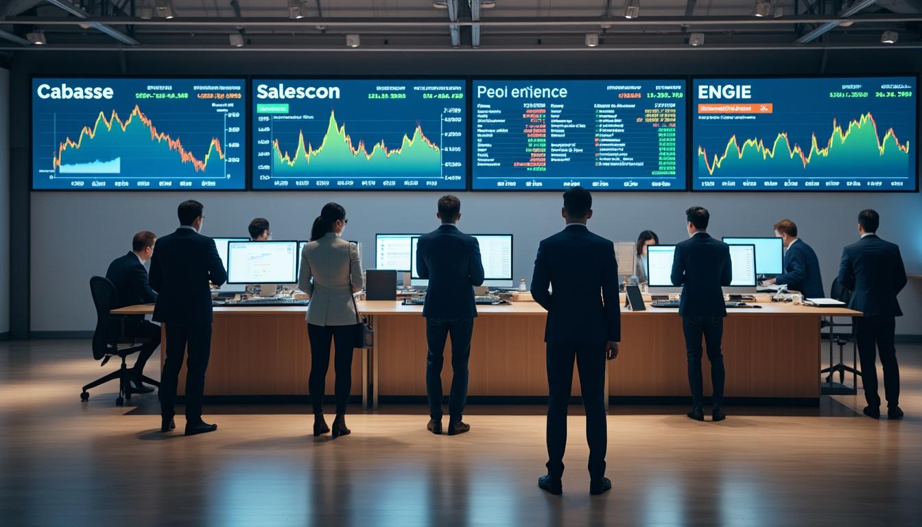 découvrez les actions phares à surveiller aujourd'hui à la bourse de paris, notamment cabasse, engie, ses, et analysez les tendances du marché en temps réel.