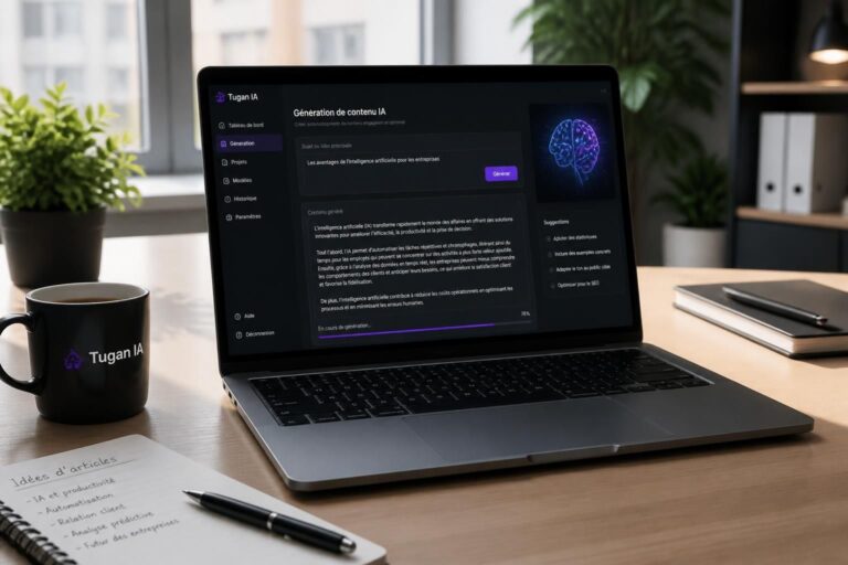 découvrez notre avis sur tugan ia, l’outil innovant pour générer du contenu automatiquement et optimiser votre création de textes en toute simplicité.