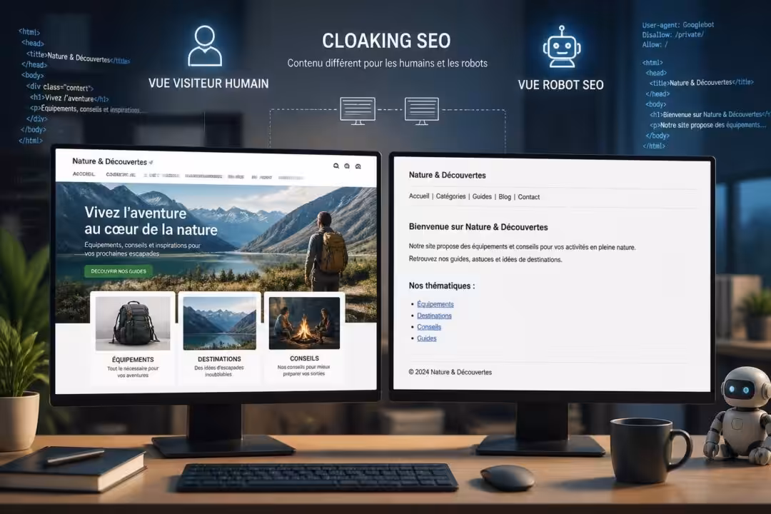 découvrez la technique de cloaking seo appelée whitepage, son fonctionnement, ses avantages et les risques associés pour optimiser votre référencement.